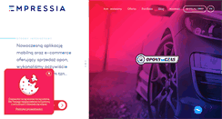 Desktop Screenshot of empressia.pl